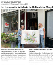 Het Kontakt-Goudse Post-herfstexpositie in Galerie de Hollandsche Maagd