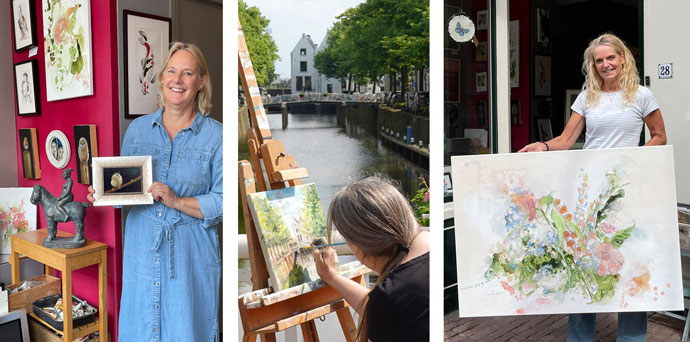 Nathalie Verkade, Anita Gaasbeek en Marloes Wijtsma
